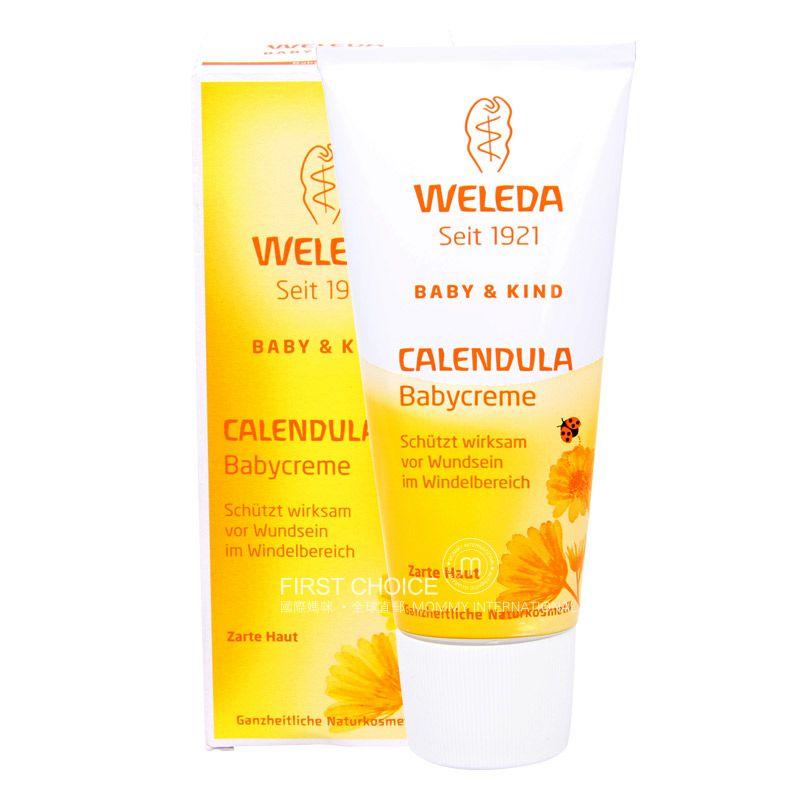 WELEDA German Calendula Baby hip cream