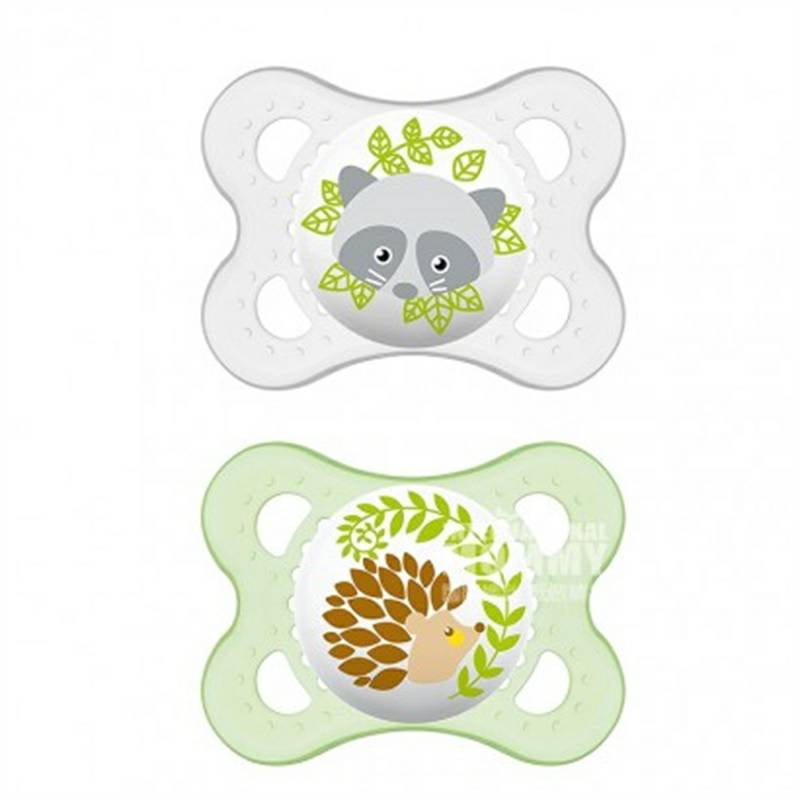 MAM Austria Two sets of silk pacifier for 0-6 months