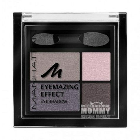 MANHATTAN Germany four-color pearl eye shadow disc