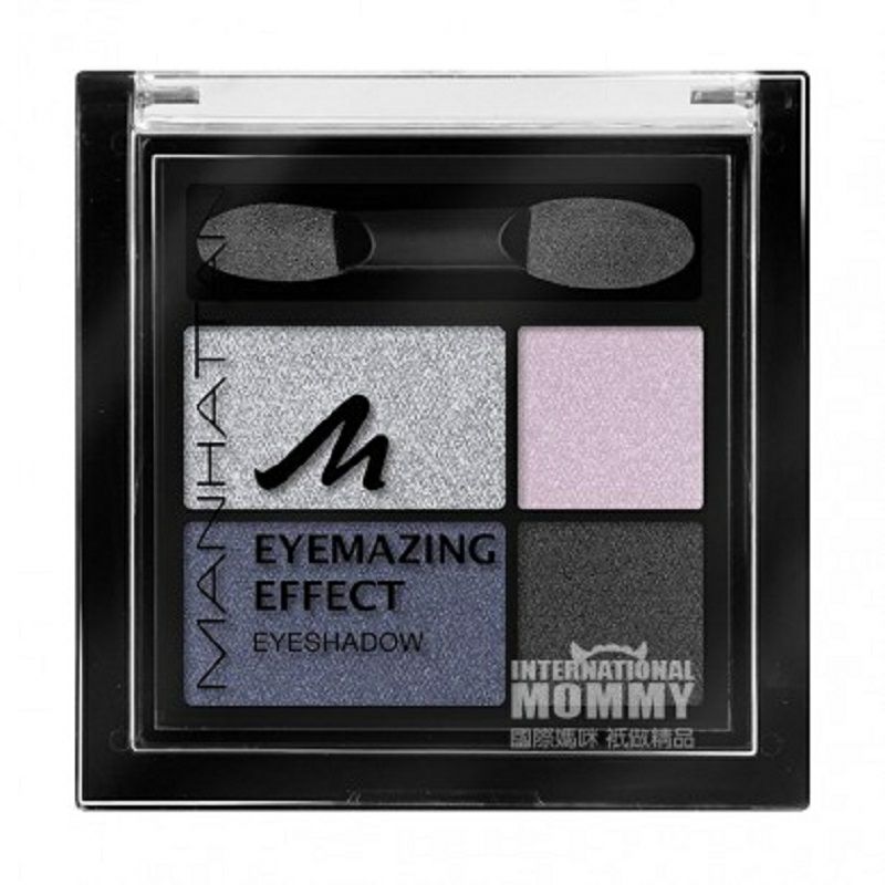MANHATTAN Germany four-color pearl eye shadow disc