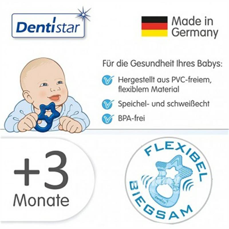 Dentistar Germany baby tooth guard star molars for more than 3 months