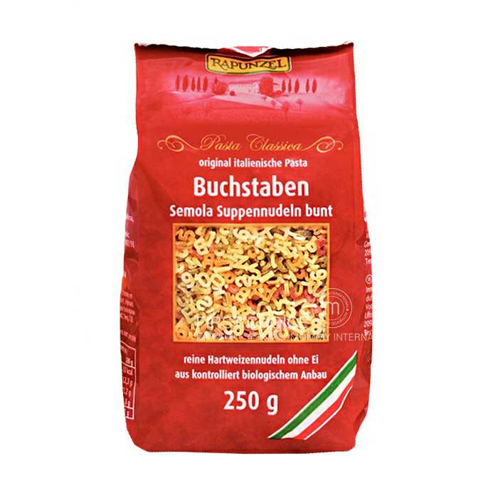 Rapunzel German long haired princess vegetable letter noodles overseas original version